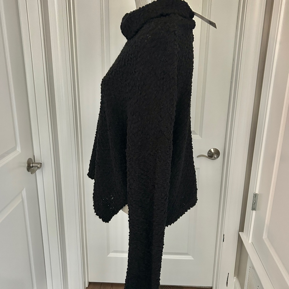 NWT! Francesca's Harper Heritage Soft Popcorn Stitch Cowl Neck Sweater Sz Small - Picture 7 of 13